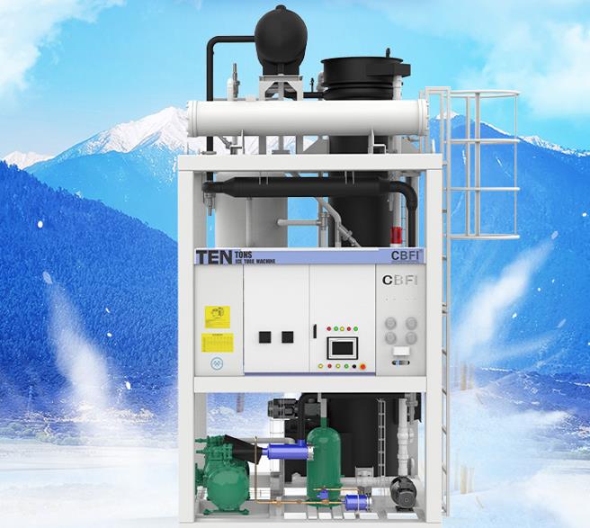 100噸全自動直冷塊冰機