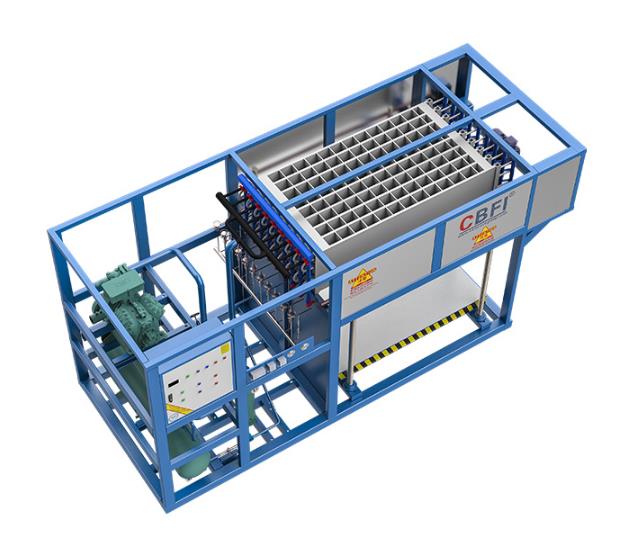 大型制冰機設(shè)計為每天生產(chǎn)1噸（1000公斤）冰